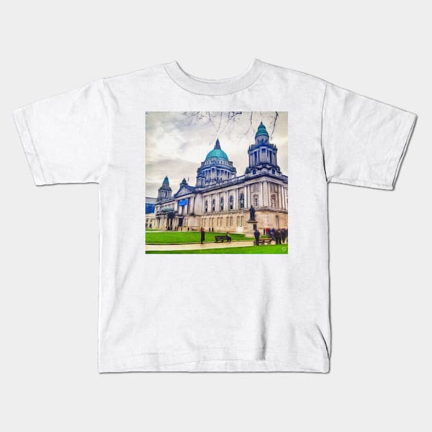 Belfast II Kids T-Shirt by RS3PT